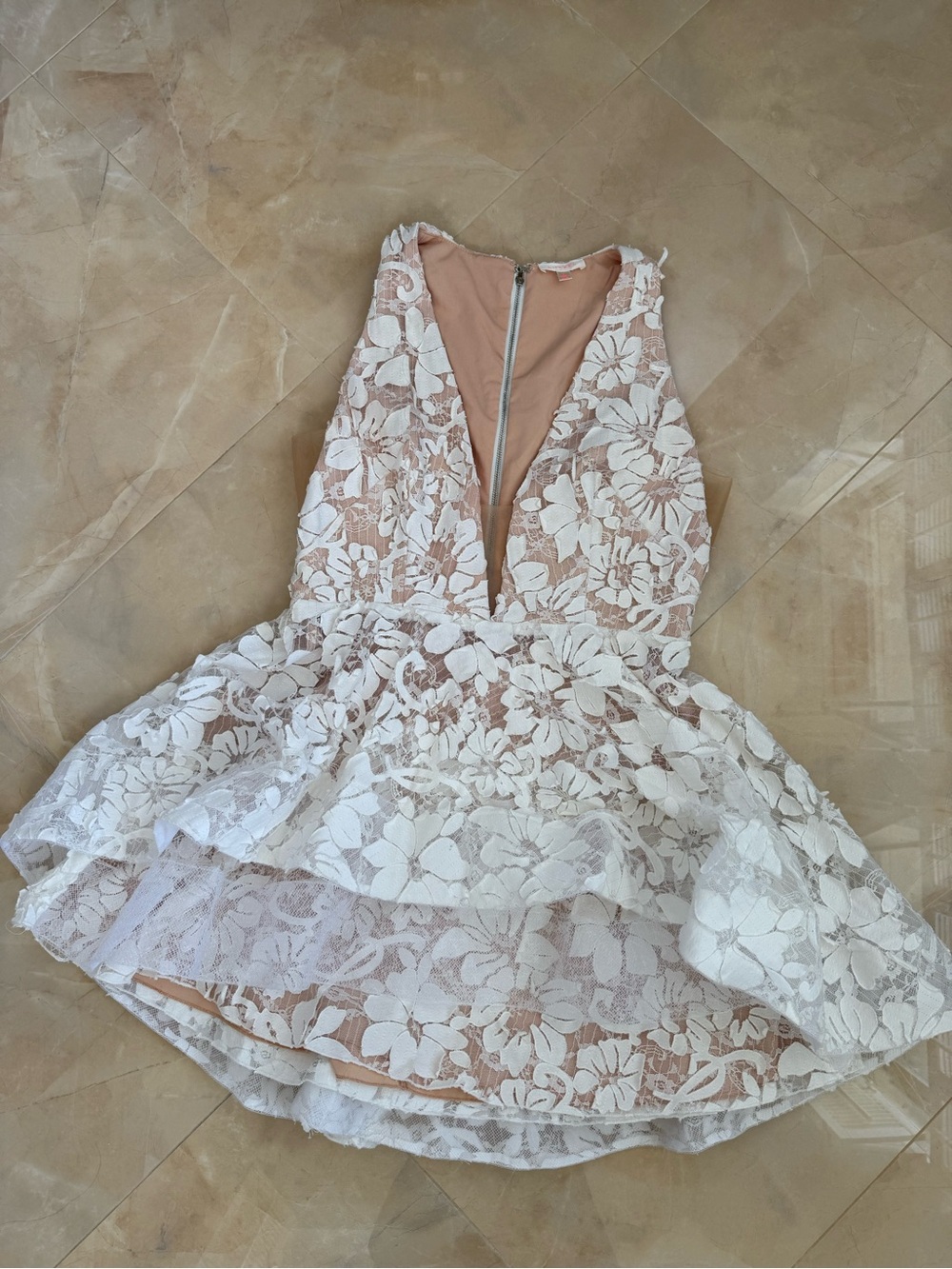 LUXXEL white dress